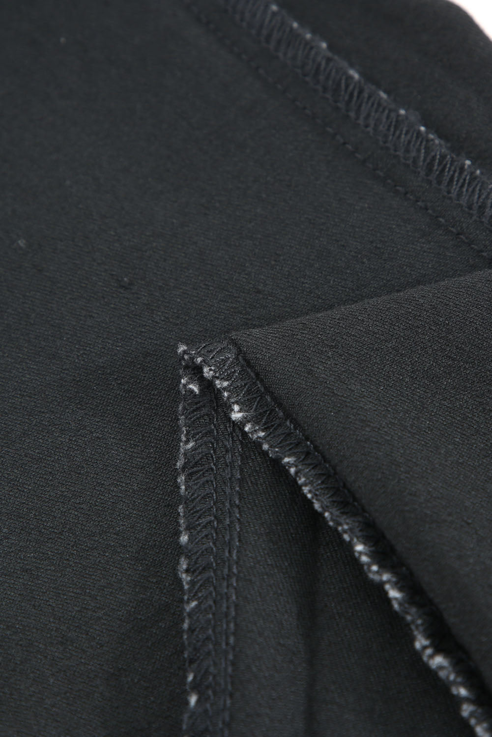 กางเกงยีนส์ทรงขาบานวินเทจสีดำ