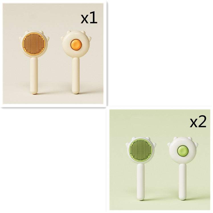 แมวหวีนวดสัตว์เลี้ยง Magic หวีกำจัดขนแมวและสุนัขแปรงสัตว์เลี้ยงกรูมมิ่งอุปกรณ์ทำความสะอาด Scratcher