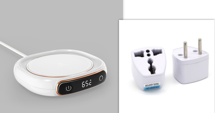 แก้วกาแฟอุ่น WARM Coaster สมาร์ทถ้วยความร้อนฉนวนกันความร้อนอุณหภูมิคงที่ Coaster แผ่นความร้อนเดสก์ท็อป