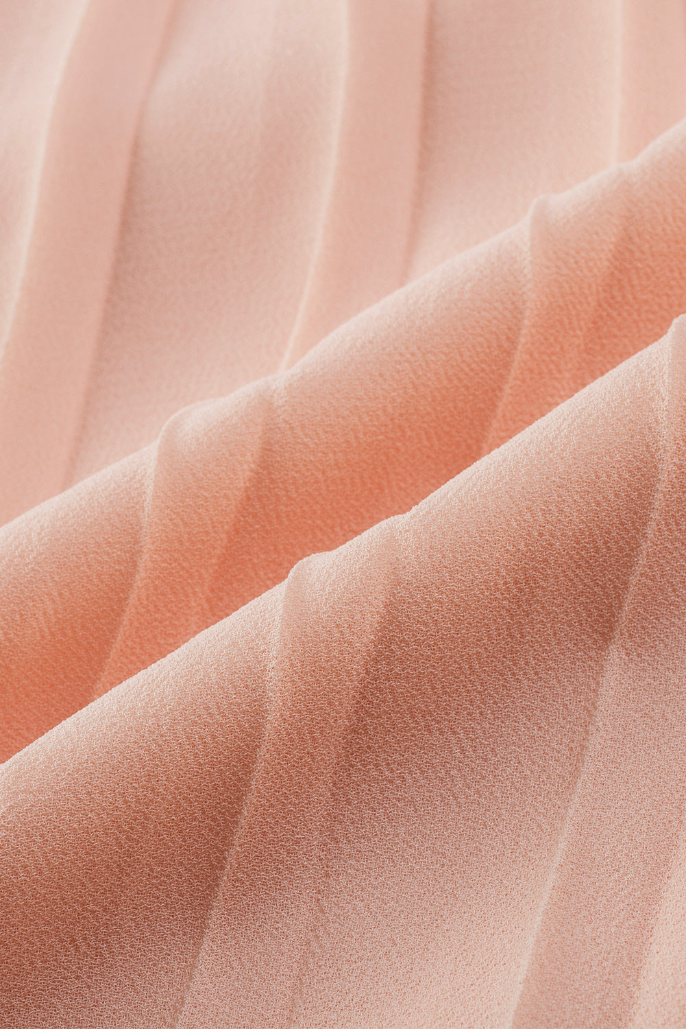 ชุดรอมเปอร์คอวีผูกเอวจีบสีชมพู