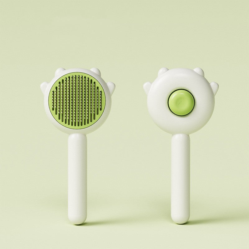 แมวหวีนวดสัตว์เลี้ยง Magic หวีกำจัดขนแมวและสุนัขแปรงสัตว์เลี้ยงกรูมมิ่งอุปกรณ์ทำความสะอาด Scratcher