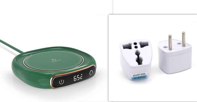 แก้วกาแฟอุ่น WARM Coaster สมาร์ทถ้วยความร้อนฉนวนกันความร้อนอุณหภูมิคงที่ Coaster แผ่นความร้อนเดสก์ท็อป