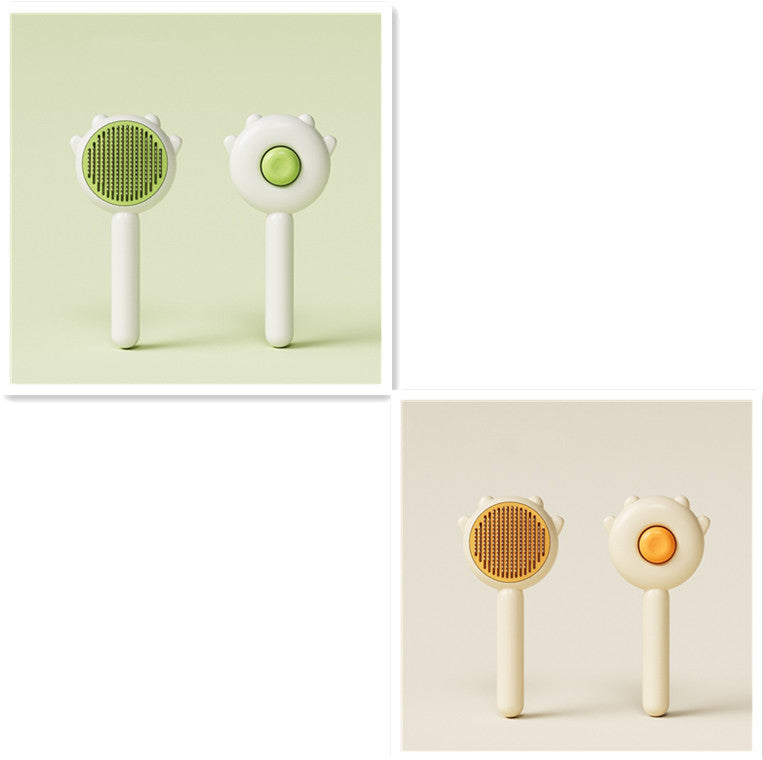 แมวหวีนวดสัตว์เลี้ยง Magic หวีกำจัดขนแมวและสุนัขแปรงสัตว์เลี้ยงกรูมมิ่งอุปกรณ์ทำความสะอาด Scratcher